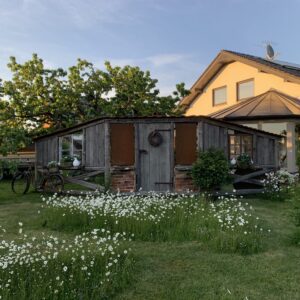 Schicke Sichtschutzwand aus Altholz von Philipp Eckart